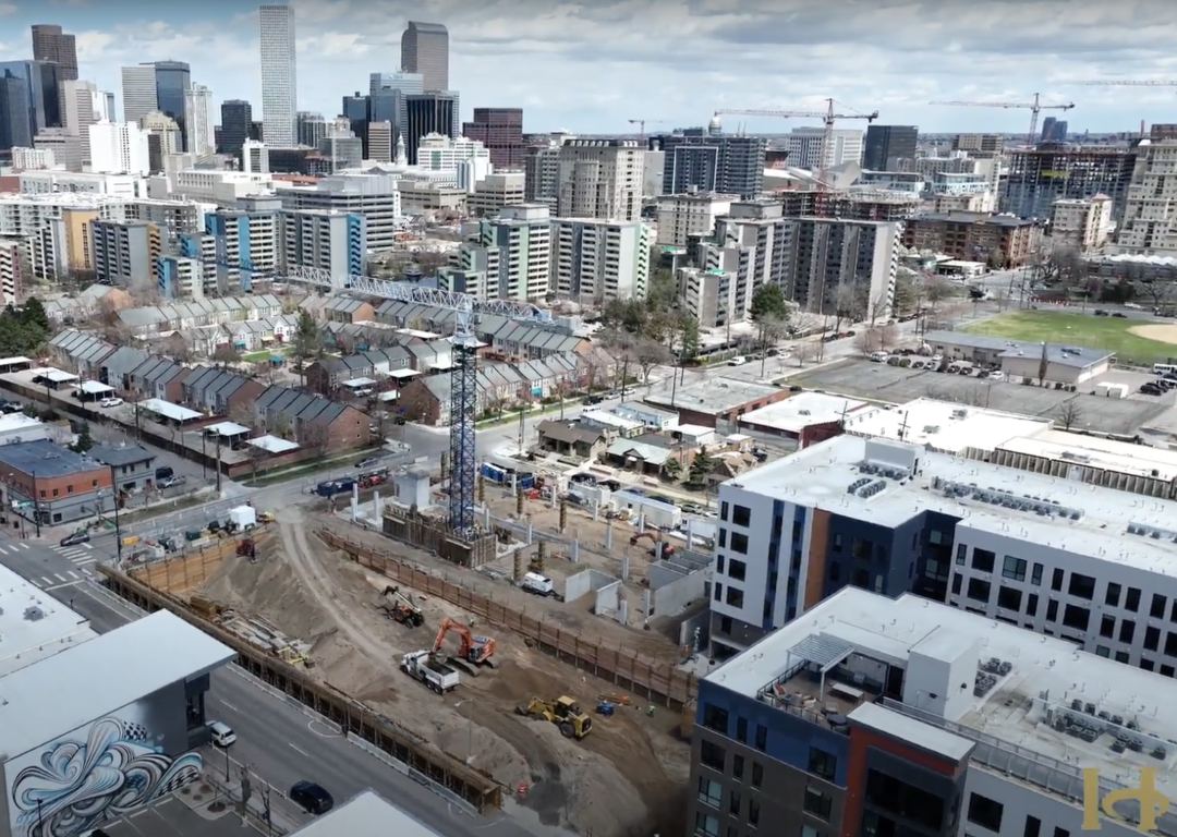 Urban Skyline and Construction